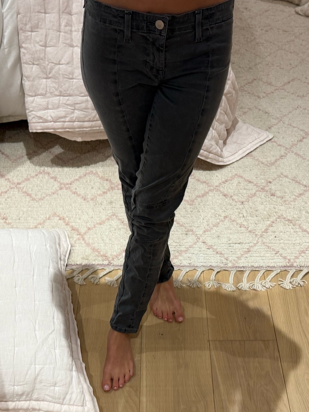 J Brand Women's Skinny Jeans - Dark Gray